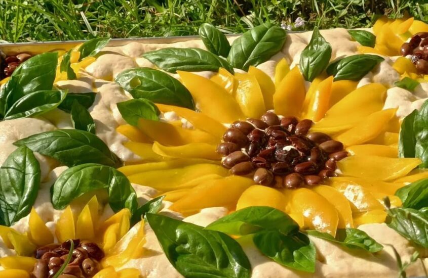 Focaccia girasole